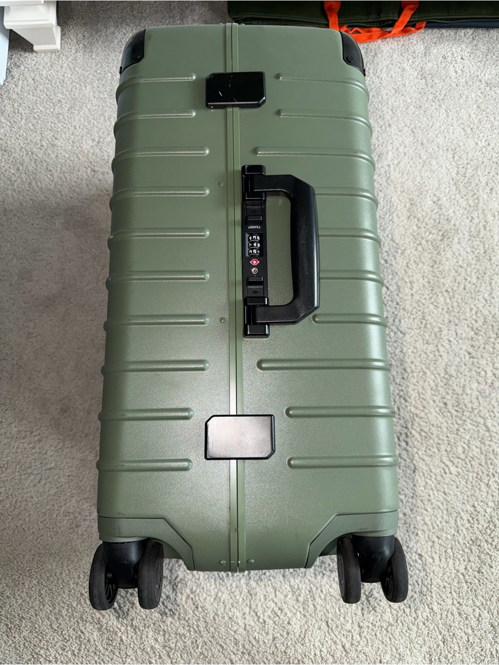 Solgaard Medium Check Trunk Suitcase - Picture 3 of 5